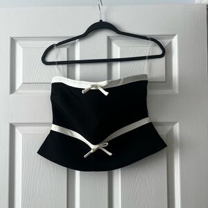 Meshki Aisha strapless top - size L